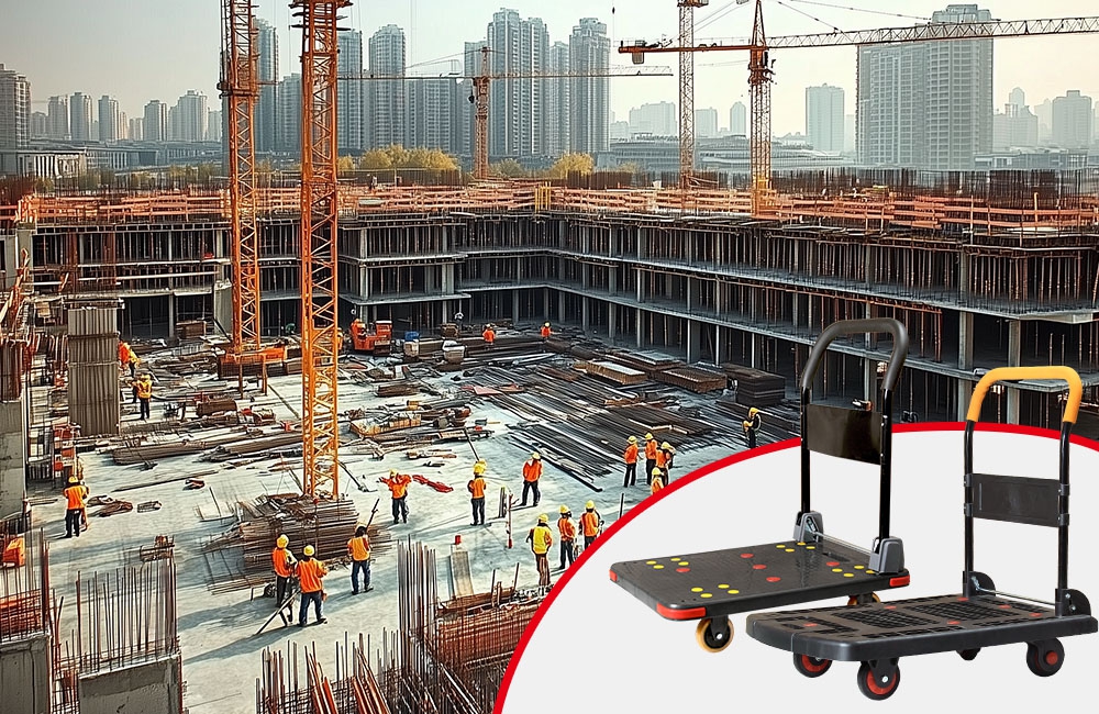 Platform Trolley of Construction Sites