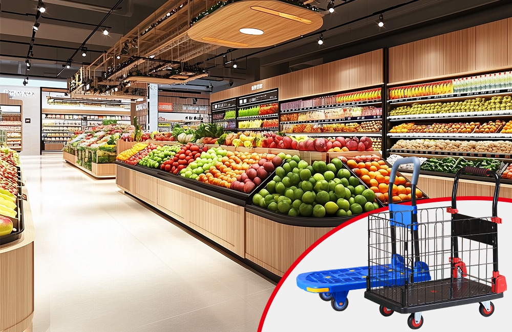 Platform Trolley of Retail & Supermarkets